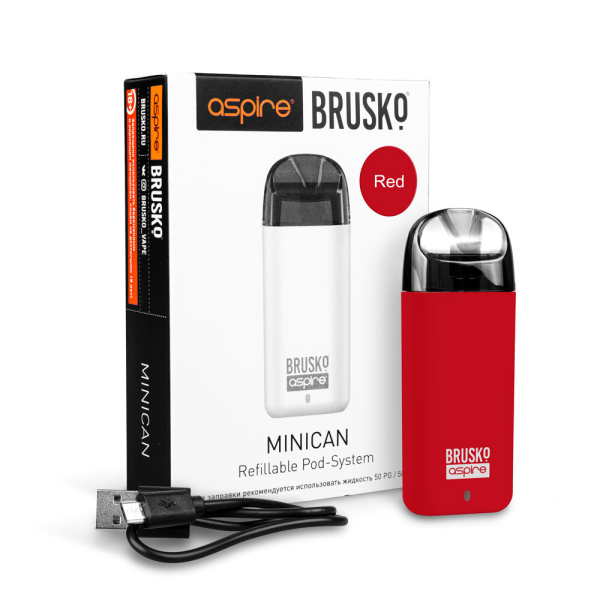 Brusko MINICAN plus (850 мАч, Красный) в Сочи