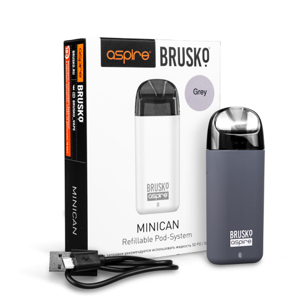 Brusko MINICAN (350 мАч, Серый) в Сочи