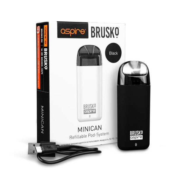 Brusko MINICAN (350 мАч, Черный) в Сочи