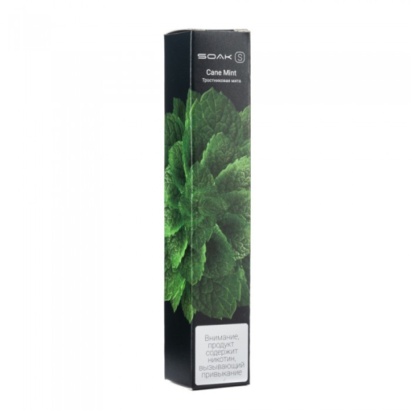 SOAK S Cane Mint (Тростниковая мята), 2500 тяг в Сочи
