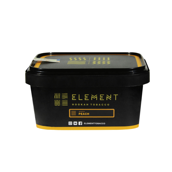 Табак Element Peach Земля 200 грамм в Сочи