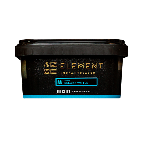 Табак Element Water Belgian Waffle 200 грамм в Сочи