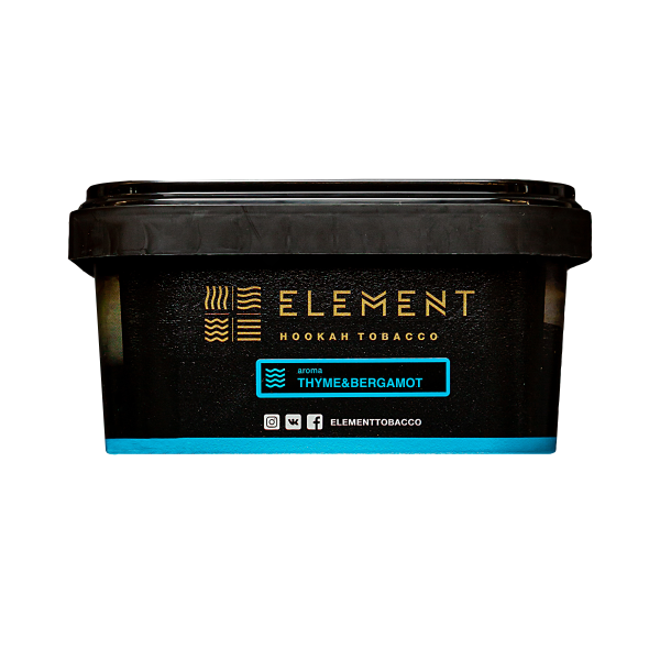 Табак Element Water Thyme Bergamot 200 грамм в Сочи