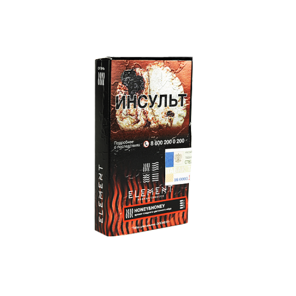 Табак ELEMENT ОГОНЬ HONEY HONEY (МЁД) 25 гр в Сочи