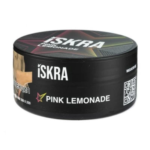 Табак Iskra Pink Lemonade (Малиновый лимонад) 100 гр в Сочи