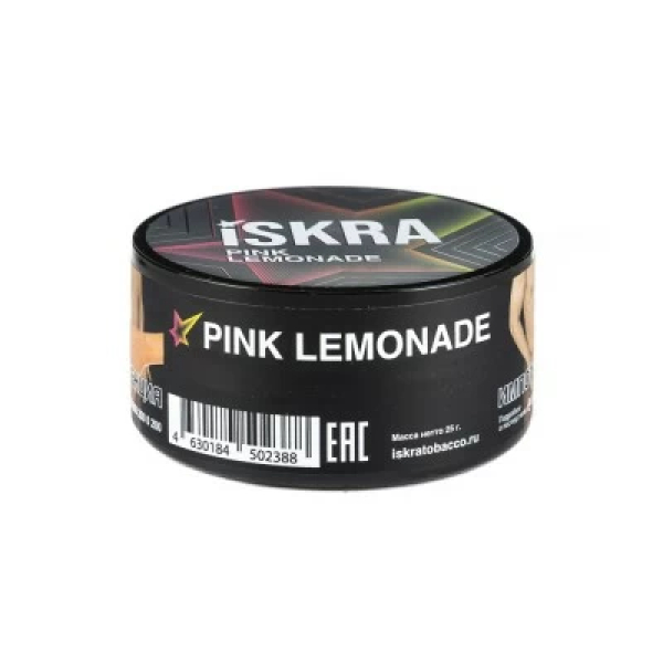 Табак Iskra Pink Lemonade (Малиновый лимонад) 25 гр в Сочи
