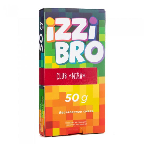 Смесь IZZIBRO CLUB Nika (Клубника) 50 гр в Сочи
