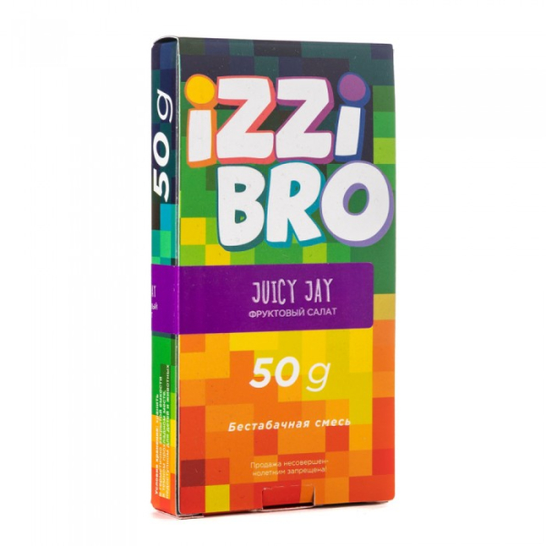 Смесь IZZIBRO Juicy Jay (Фруктовый салат) 50 гр в Сочи