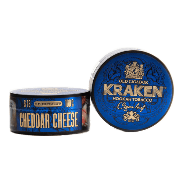 Табак Kraken Medium Seco Cheddar Cheese (Сыр Чеддер) 100 гр в Сочи