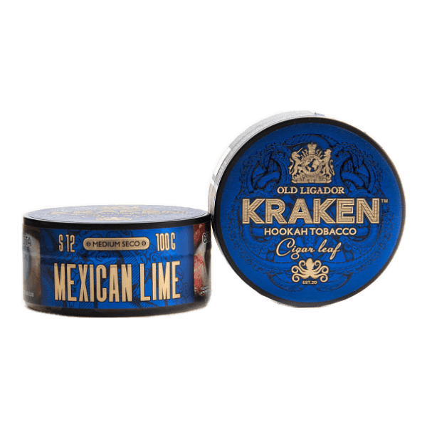 Табак Kraken Medium Seco Mexican lime (Мексиканский лайм) 100 гр в Сочи