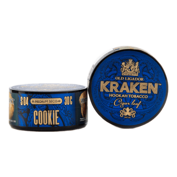 Табак Kraken Medium Seco Cookie (Печенье) 30 гр в Сочи