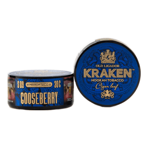 Табак Kraken Medium Seco Goozeberry (Крыжовник) 30 гр в Сочи