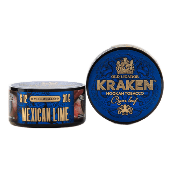 Табак Kraken Medium Seco Mexican lime (Мексиканский лайм) 30 гр в Сочи