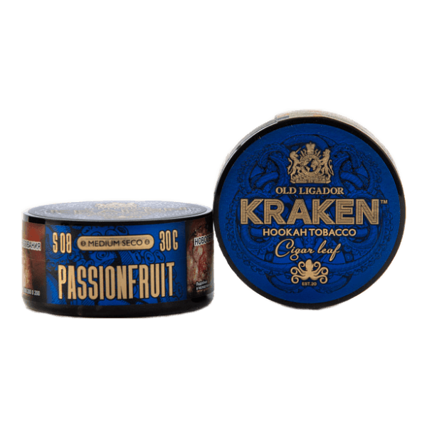 Табак Kraken Medium Seco Passion Fruit (Маракуйя) 30 гр в Сочи