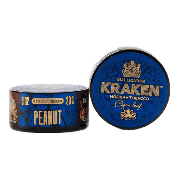Табак Kraken Medium Seco Peanut (Арахис) 30 гр в Сочи