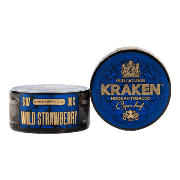 Табак Kraken Medium Seco wild strawberry (Земляника) 30 гр в Сочи