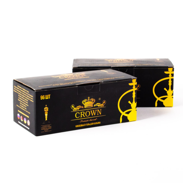 Уголь Crown Кокосовый 96 Шт (22 Мм) в Сочи