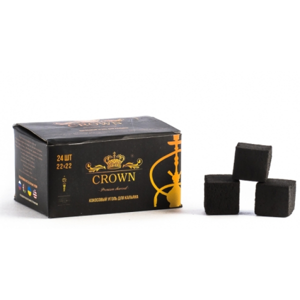 Уголь Crown Кокосовый 24 Шт (22 Мм) в Сочи