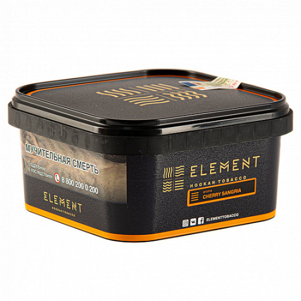 Табак Element CHERRY SANGRIA Земля 200 грамм в Сочи
