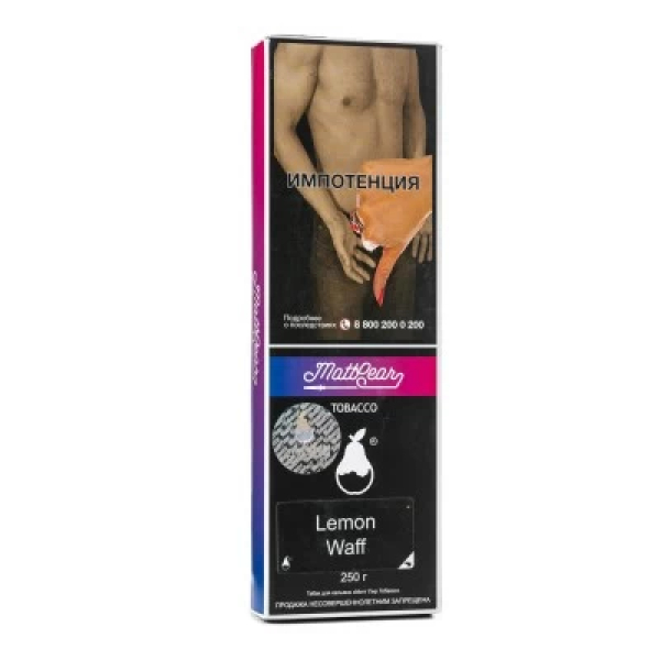 Табак MattPear Lemon Waff (Лимонные вафли) 250 гр в Сочи