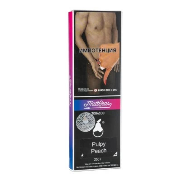 Табак MattPear Pulpy Peach (Персик) 250 гр в Сочи