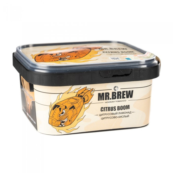 Табак Mr Brew Citrus Boom (Цитрусовый лимонад) 200 гр в Сочи
