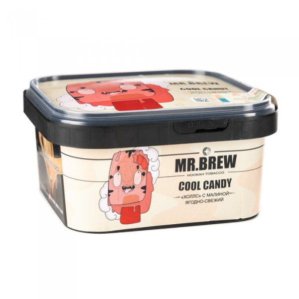 Табак Mr Brew Cool Candy (Малиновый холлс) 200 гр в Сочи