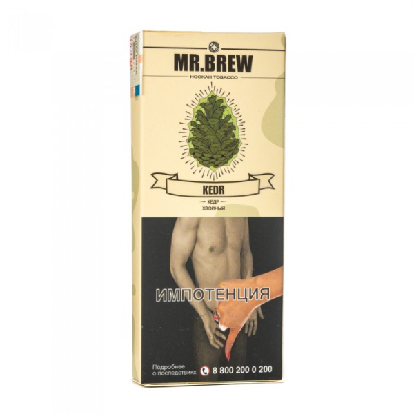 Табак Mr Brew Kedr (Кедровые шишки) 40 гр в Сочи
