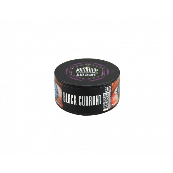 Табак MUST HAVE BLACK CURRANT 25 грамм в Сочи