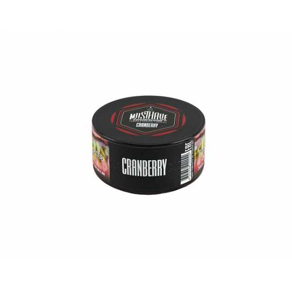 Табак MUST HAVE CRANBERRY 25 грамм в Сочи
