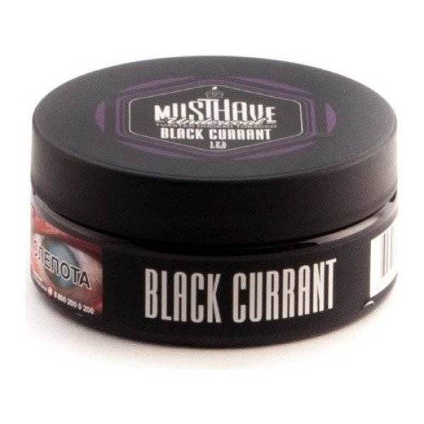Табак Must Have Black Currant 125 грамм в Сочи
