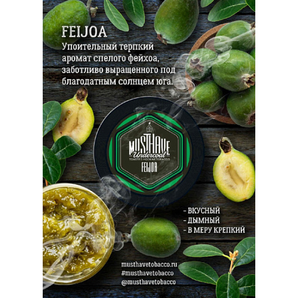 Табак MustHave Feijoa 125 грамм в Сочи