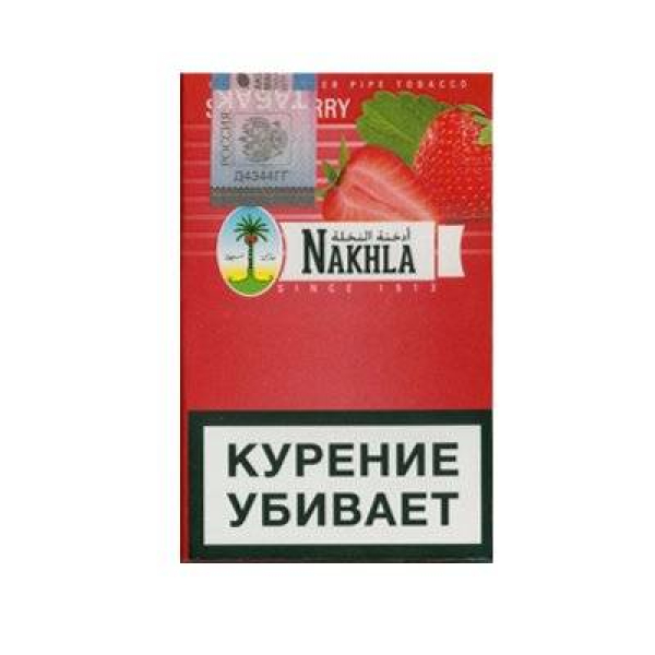 Кальянный табак Nakhla New Клубника 50 гр в Сочи