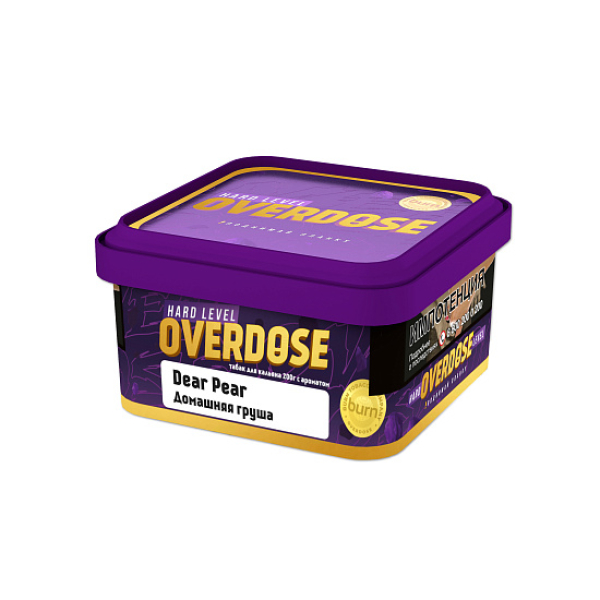 Табак OVERDOSE Dear Pear 200 гр в Сочи