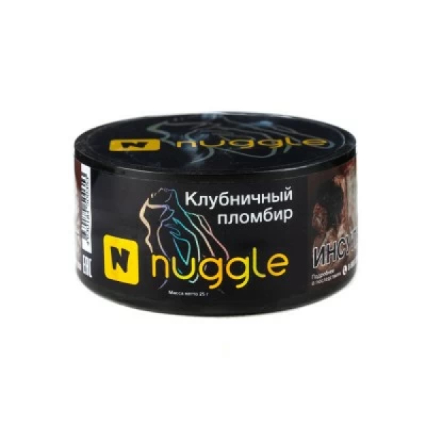 Табак Nuggle Клубничный пломбир 25 гр в Сочи