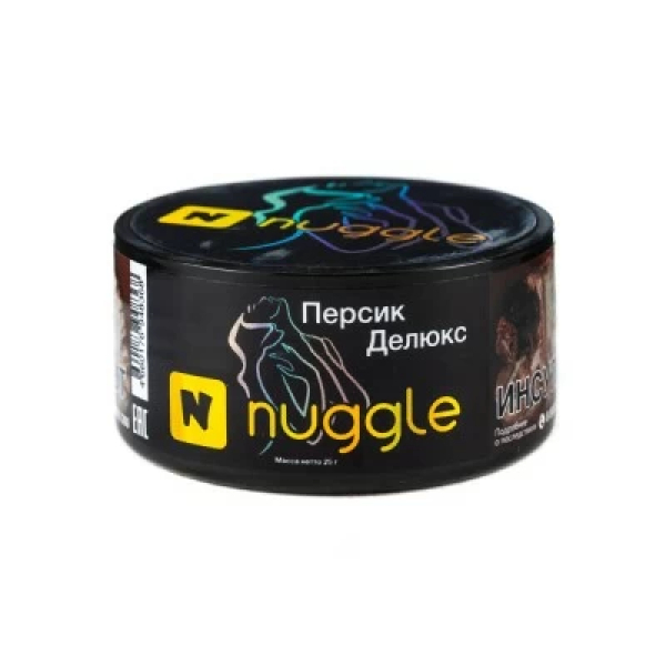 Табак Nuggle Персик делюкс 25 гр в Сочи
