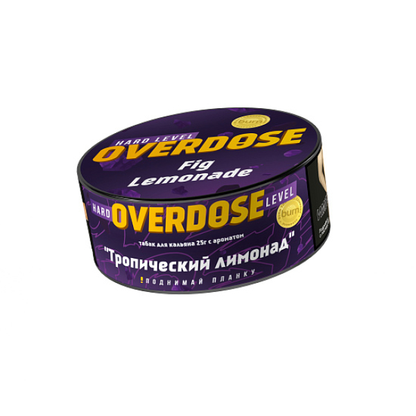 Табак OVERDOSE Fig Lemonade (тропический лимонад) 25 гр в Сочи