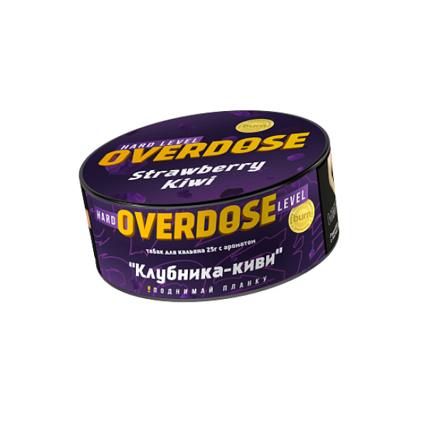 Табак OVERDOSE Strawberry Kiwi (клубника киви) 25 гр в Сочи