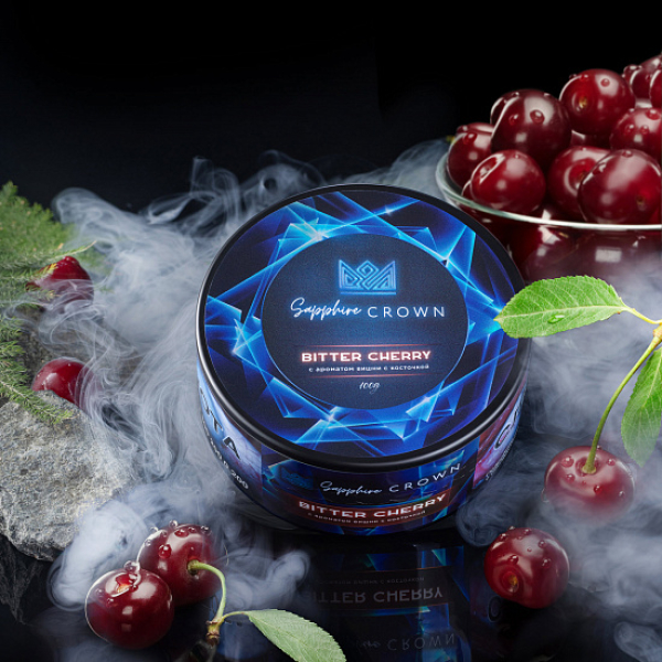 Табак Sapphire Crown Bitter cherry (Вишня) 100 гр в Сочи