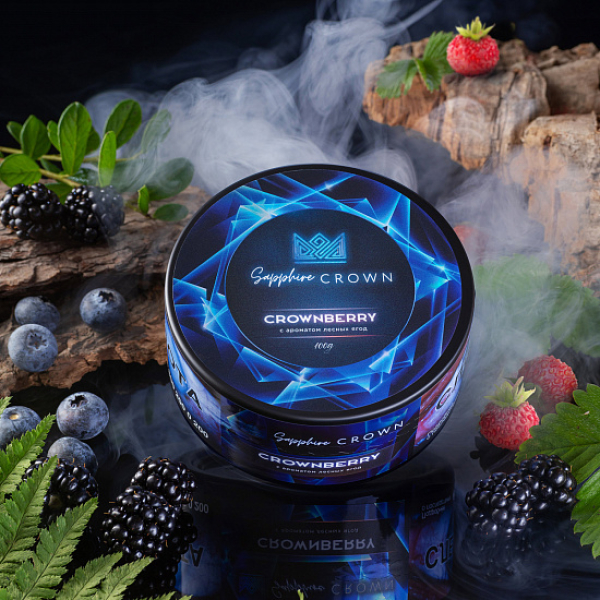 Табак Sapphire Crown Crownberry (Лесные Ягоды) 100 гр в Сочи