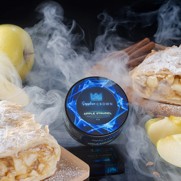 Табак Sapphire Crown Apple Strudel (Яблочный Штрудель) 25 гр в Сочи