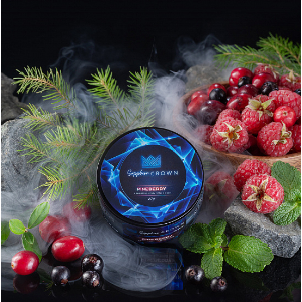 Табак Sapphire Crown Pineberry (Ягоды хвоя Мята) 25 гр в Сочи