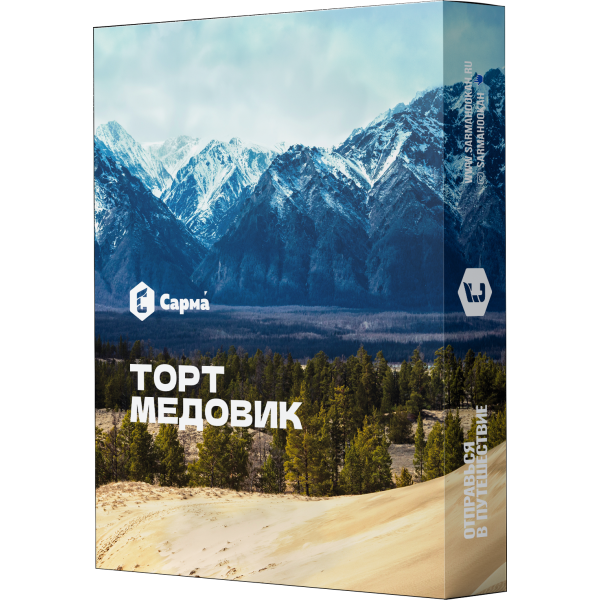 Табак Сарма Торт Медовик 25 гр в Сочи