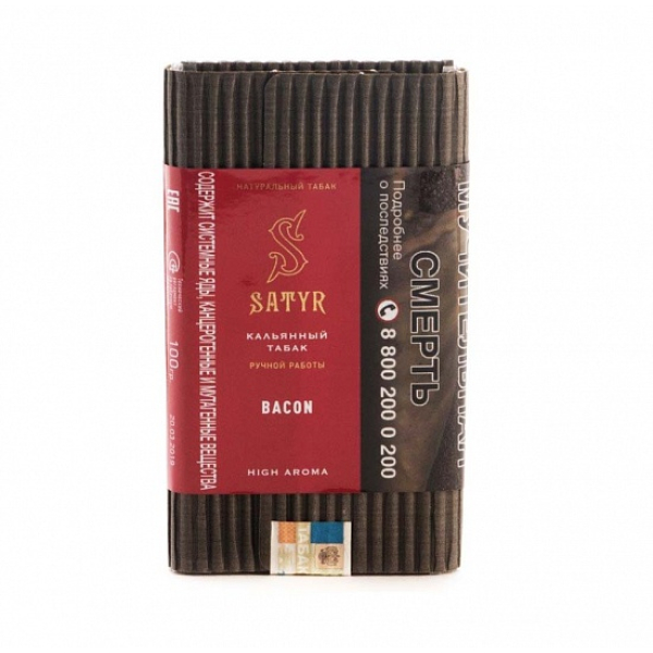 Табак Satyr Bacon 100 грамм в Сочи