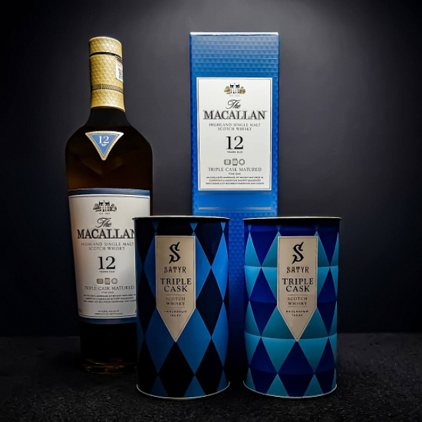 Табак Satyr TRIPLE CASK (МАКАЛЛАН) 100 грамм в Сочи