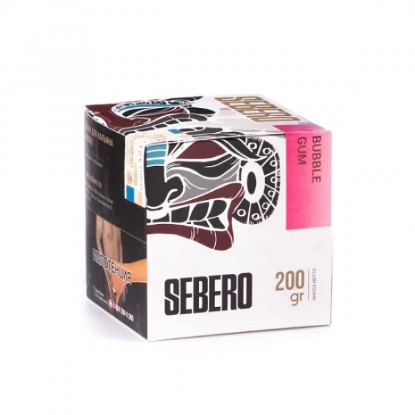 Табак SEBERO BUBBLE GUM 200 грамм в Сочи