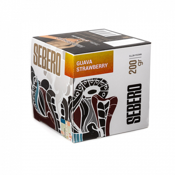 Табак SEBERO GUAVA STRAWBERRY 200 грамм в Сочи