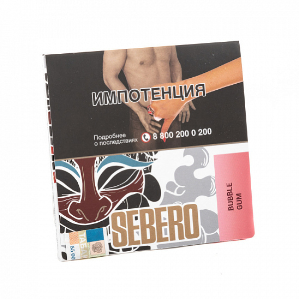 Табак SEBERO BUBBLE GUM 40 грамм в Сочи