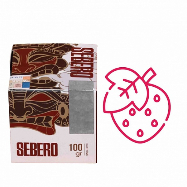 Табак Sebero Клубника 100 грамм в Сочи