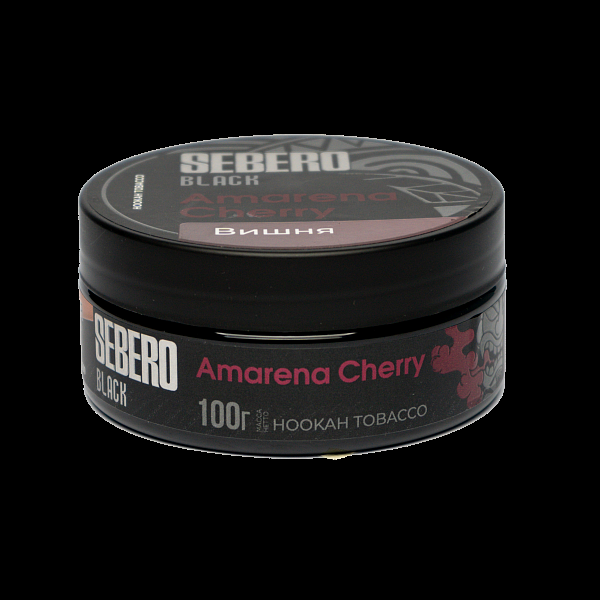 Табак SEBERO BLACK AMARENA CHERRY 100 гр в Сочи